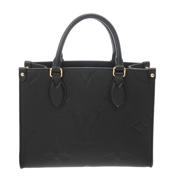 LOUIS VUITTON Monogram Ann Platt ONTHEGO PM 2WAY Noir - Picture 1 of 11